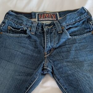 Levi's Slim Fit Dark Blue Denim Jeans